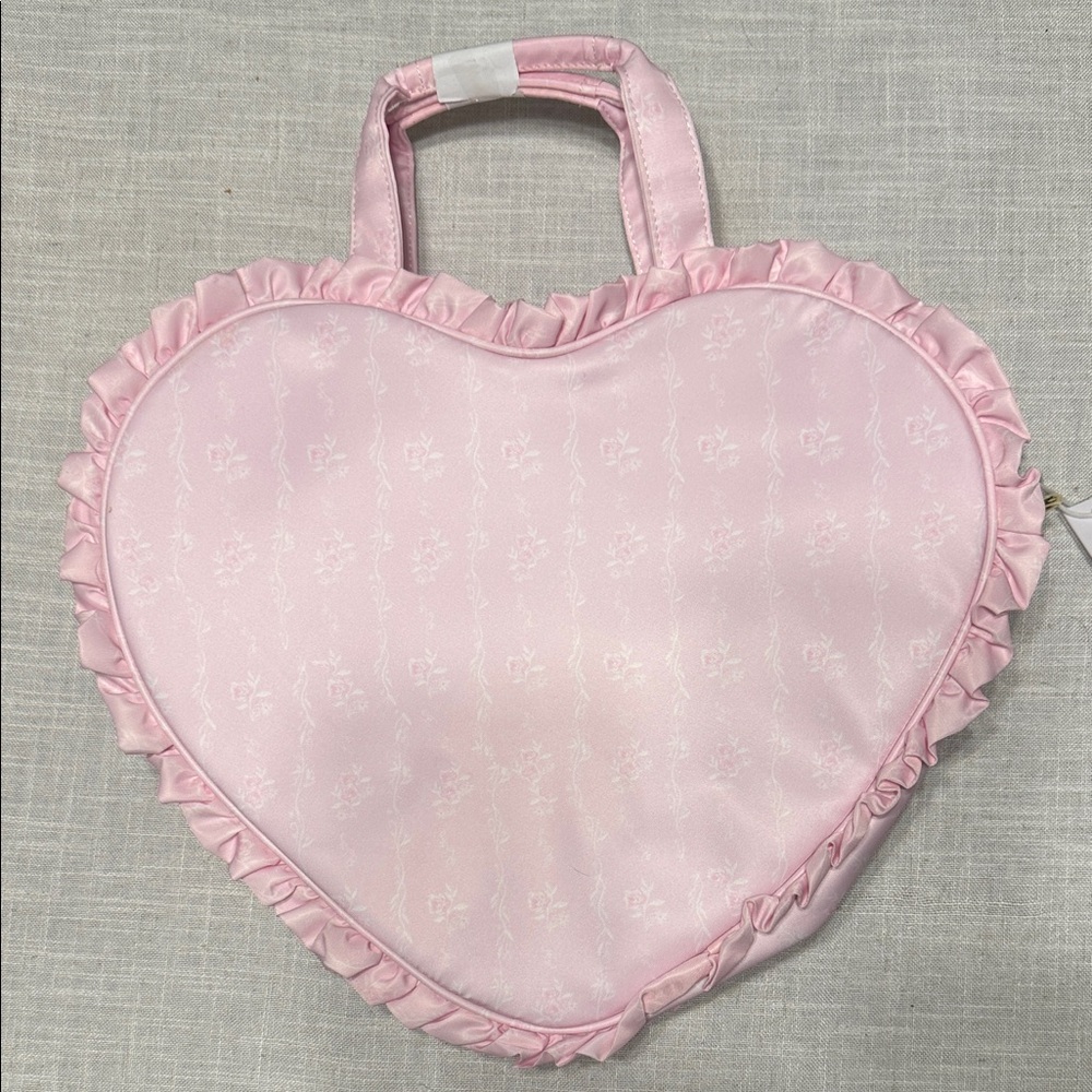 NWT Stoney Clover Lane Pink Heart Crossbody Bag